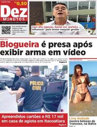 Capa do jornal Dez Minutos 31/12/2025