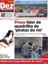 Capa do jornal Dez Minutos 02/04/2026