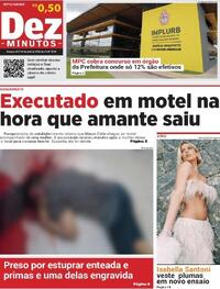Capa do jornal Dez Minutos 03/04/2026