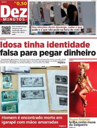 Capa Jornal Dez Minutos