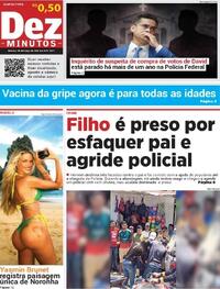 Capa do jornal Dez Minutos 04/03/2026