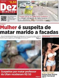 Capa do jornal Dez Minutos 05/03/2026