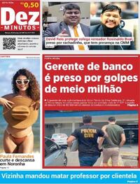 Capa do jornal Dez Minutos 06/03/2026