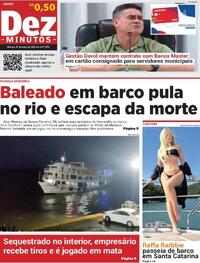Capa do jornal Dez Minutos 07/03/2026