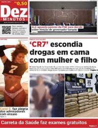 Capa do jornal Dez Minutos 08/04/2026