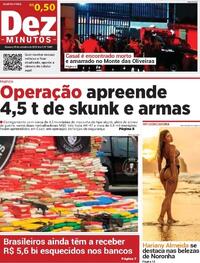 Capa Jornal Dez Minutos