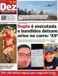 Capa Jornal Dez Minutos