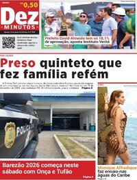 Capa do jornal Dez Minutos 10/01/2026