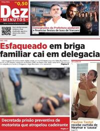 Capa do jornal Dez Minutos 10/03/2026