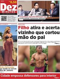 Capa do jornal Dez Minutos 11/04/2026