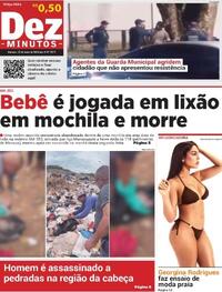 Capa do jornal Dez Minutos 12/05/2026