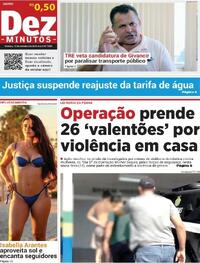Capa Jornal Dez Minutos