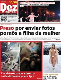 Capa do jornal Dez Minutos 13/01/2026