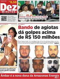 Capa do jornal Dez Minutos 15/04/2026