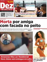 Capa do jornal Dez Minutos 15/05/2026