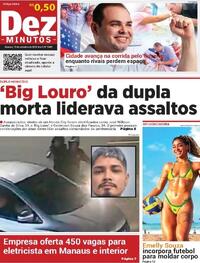 Capa do jornal Dez Minutos 15/09/2026