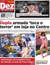 Capa do jornal Dez Minutos 17/03/2026