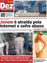 Capa do jornal Dez Minutos 17/04/2026