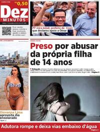 Capa Jornal Dez Minutos