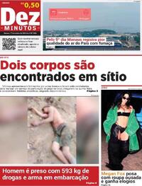 Capa do jornal Dez Minutos 17/10/2026