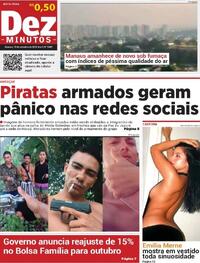 Capa Jornal Dez Minutos