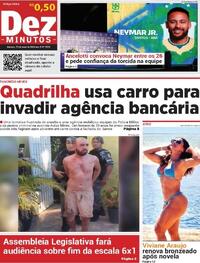 Capa do jornal Dez Minutos 19/05/2026