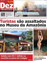 Capa do jornal Dez Minutos 20/01/2026