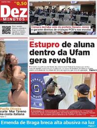 Capa do jornal Dez Minutos 20/05/2026