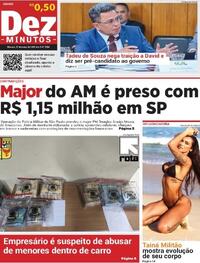 Capa do jornal Dez Minutos 21/03/2026