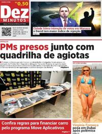 Capa do jornal Dez Minutos 21/05/2026