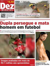Capa Jornal Dez Minutos