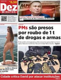 Capa do jornal Dez Minutos 25/02/2026