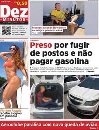 Capa do jornal Dez Minutos 25/03/2026