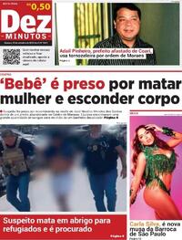 Capa Jornal Dez Minutos