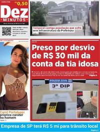 Capa do jornal Dez Minutos 26/03/2026