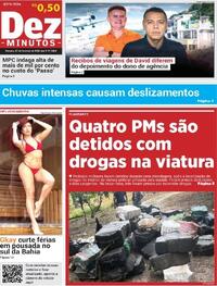 Capa do jornal Dez Minutos 27/02/2026