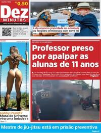 Capa do jornal Dez Minutos 27/05/2026