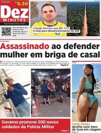 Capa do jornal Dez Minutos 28/04/2026