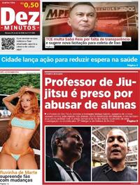 Capa do jornal Dez Minutos 29/04/2026