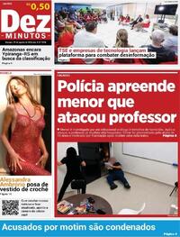 Capa Jornal Dez Minutos