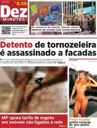 Capa Jornal Dez Minutos