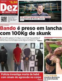Capa do jornal Dez Minutos 30/04/2026