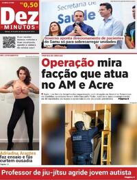 Capa Jornal Dez Minutos