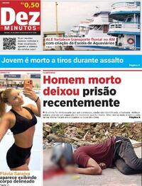 Capa do jornal Dez Minutos 31/01/2026