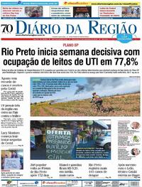 Capa do jornal Diário da Região 01/09/2020