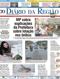 Capa do jornal Diário da Região 02/12/2020