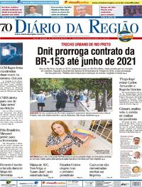 Capa do jornal Diário da Região 03/11/2020