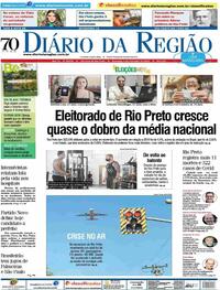 Capa do jornal Diário da Região 06/09/2020