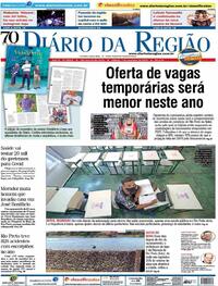 Capa do jornal Diário da Região 07/11/2020