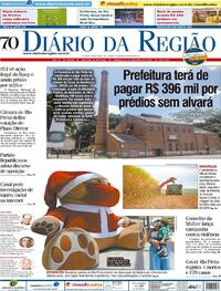 Capa do jornal Diário da Região 21/11/2020